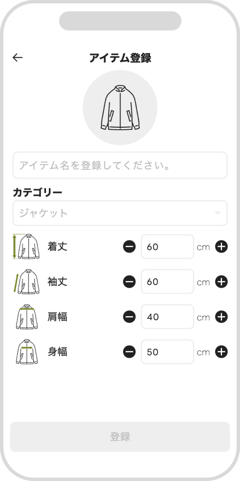 UNISIZEガイド